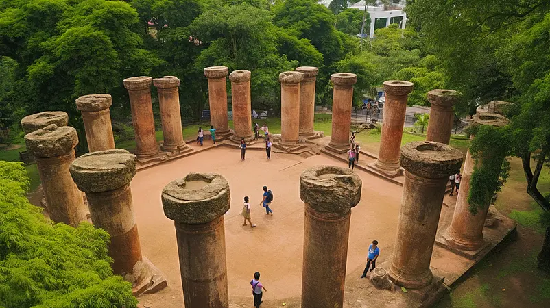 越南芽庄地标景区婆那加占婆塔