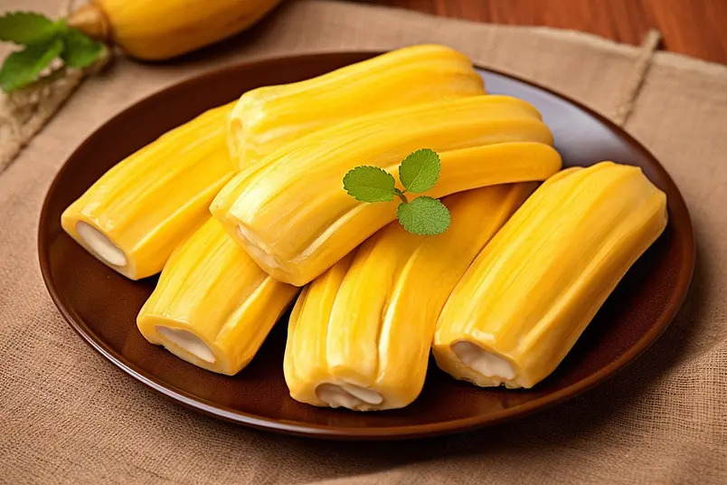 餐盘里的菠萝蜜