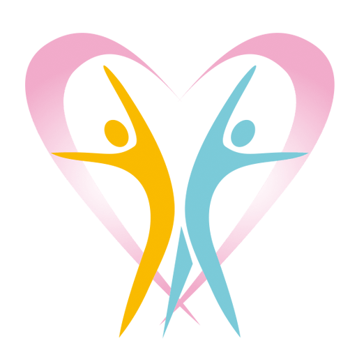 精美五彩心形logo