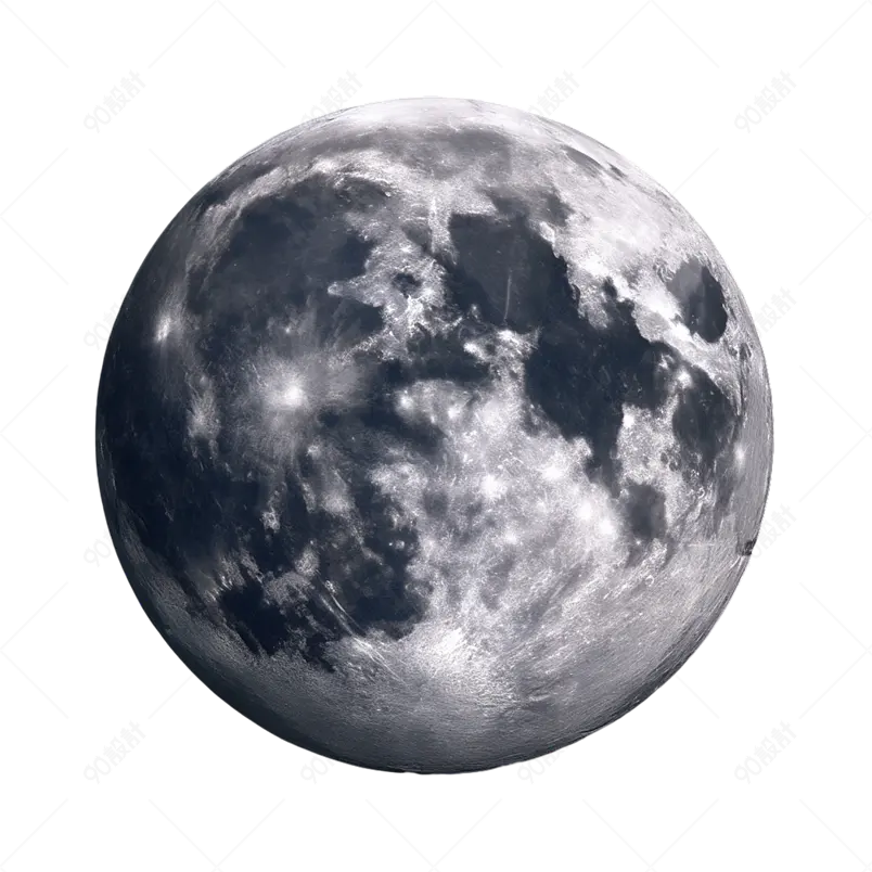中秋节C4D灰色星空宇宙星空装饰元素
