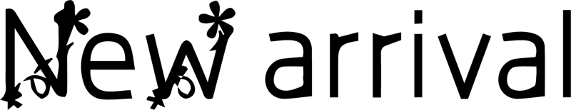 新品上市英文艺术创意字体PNG