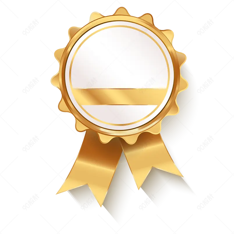 创意时尚奖牌奖杯金牌通用元素设计