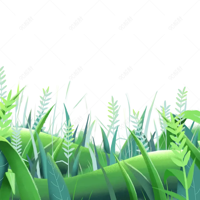 卡通装饰麦子小满黄色小麦插画元素