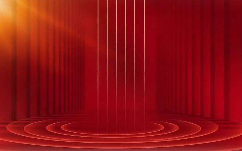 党建红色劳动节装饰布纹深红背景