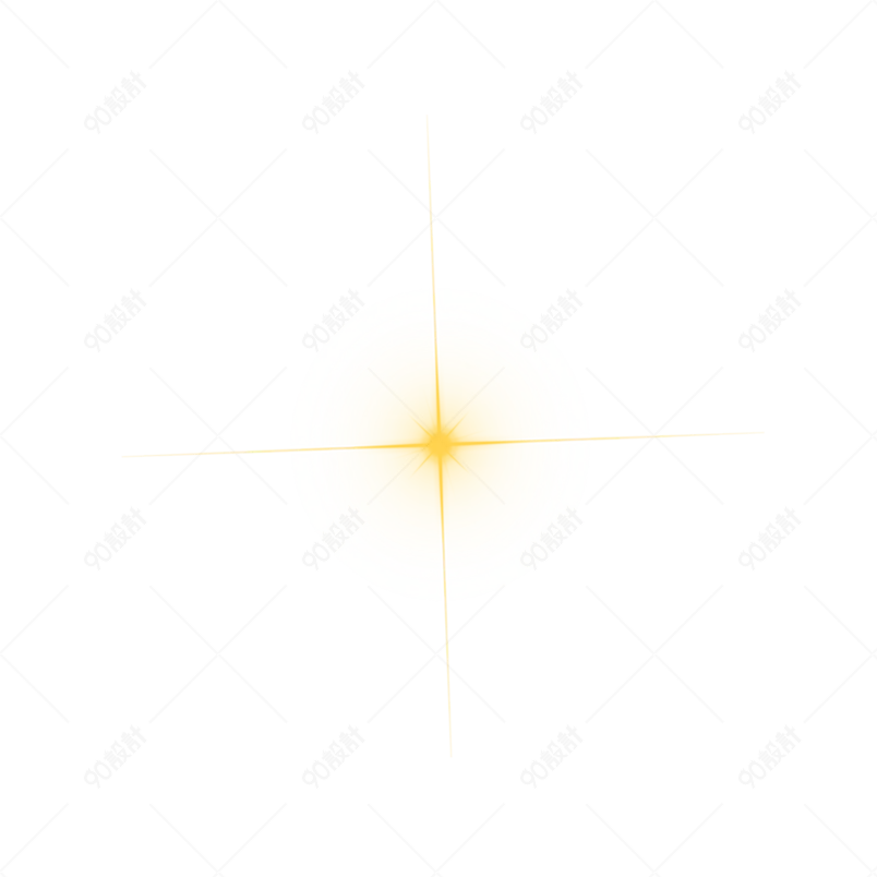 笔触闪光粒子金色素材设计元素笔刷