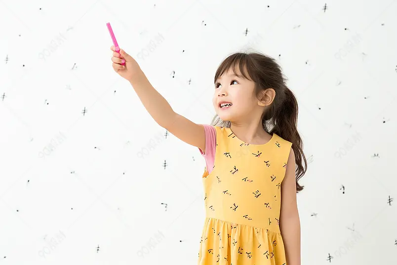 外国儿童画画