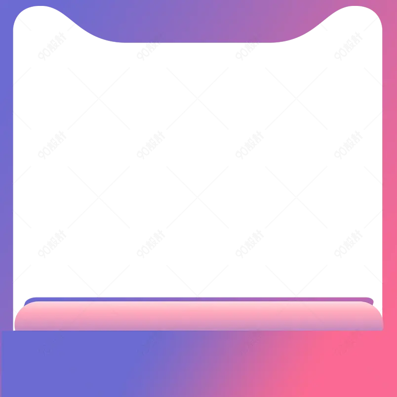 春夏新风尚新势力周时尚简约电商淘宝天猫促销主图标签边框设计素材