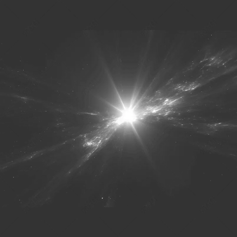 光源光束探照灯舞台灯效光晕白色光效