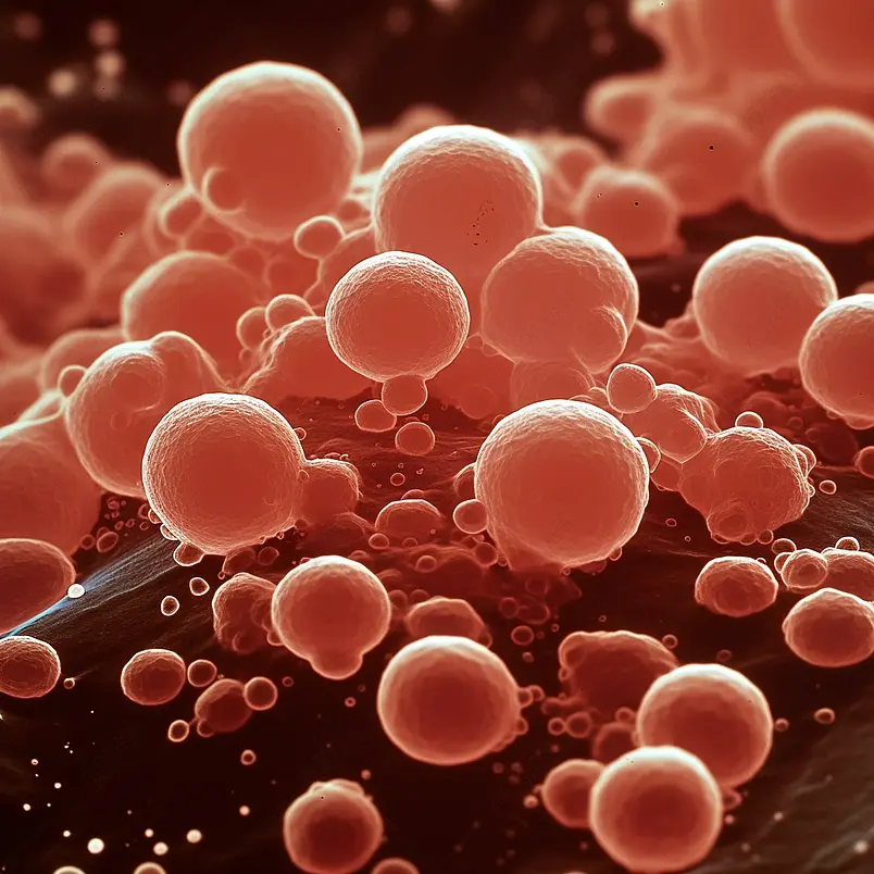 脑膜炎细菌，扫描电镜