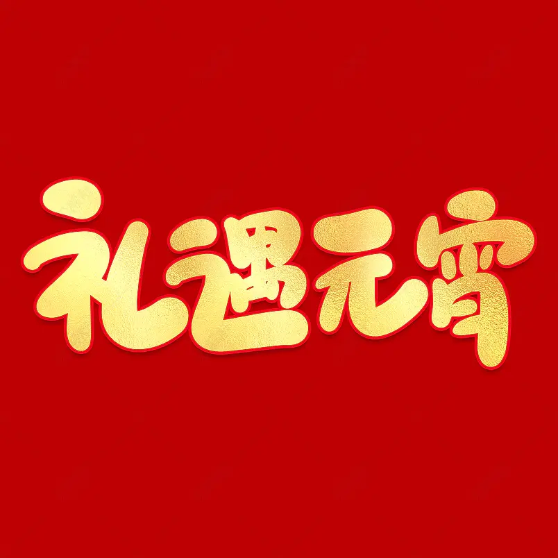 2021元宵节礼遇元宵海报素材艺术