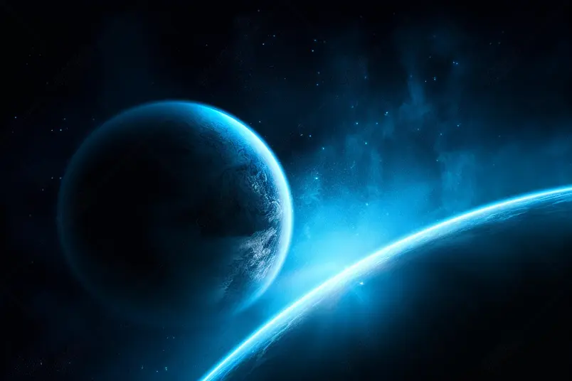 浩瀚的宇宙星河空间星云幻想