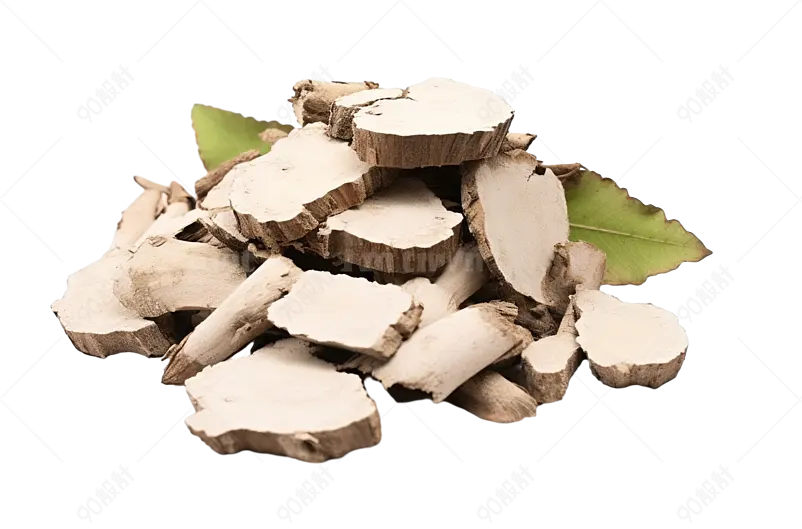 中医药中药材茯苓切片药房配药
