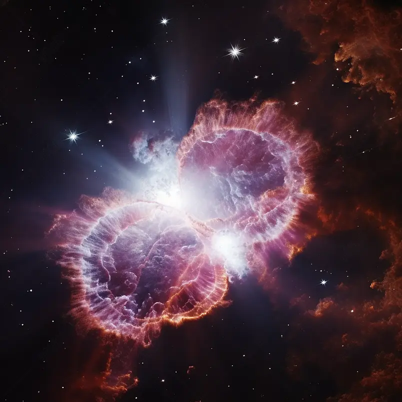 海底座二星系，哈勃图像