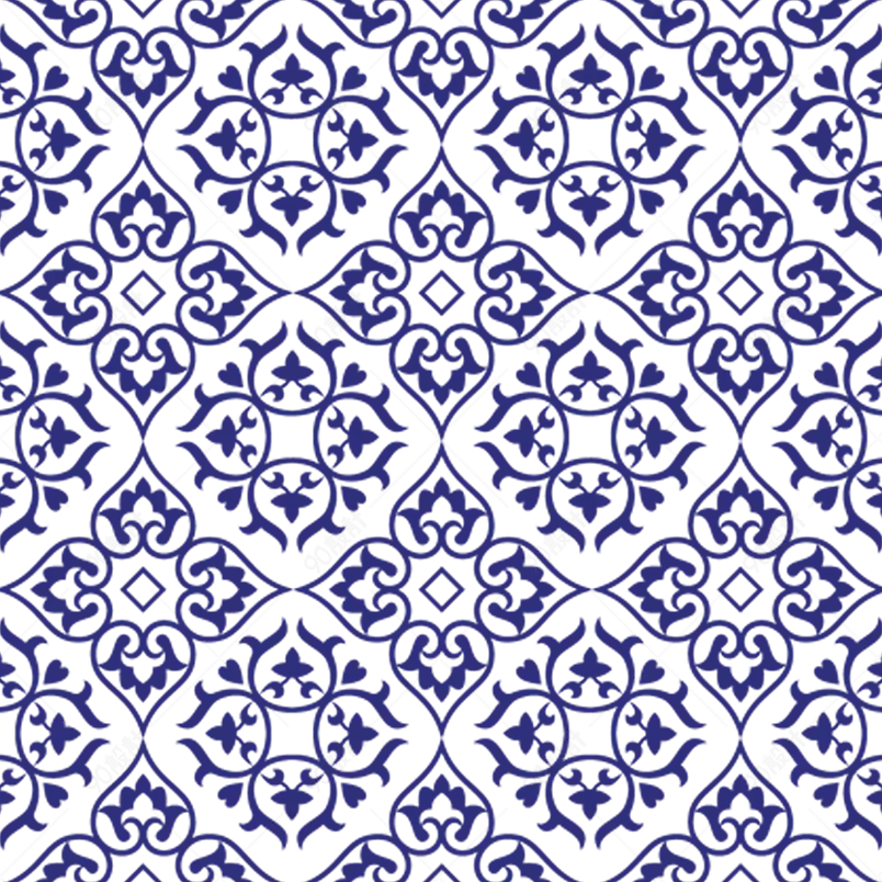 图纹植物花卉花纹底纹免扣元素设计