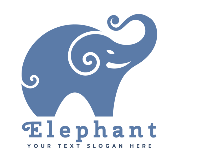 大象图标logo