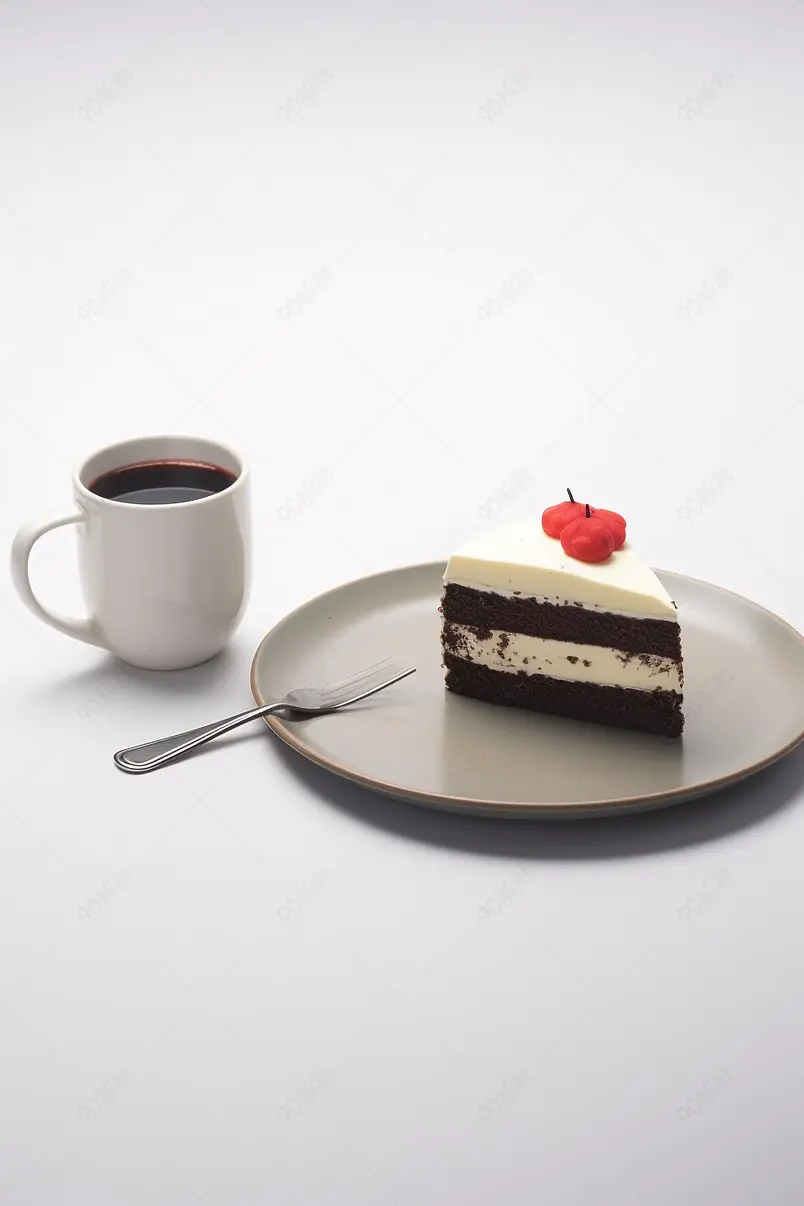 糕点甜品饮品清新简约图片