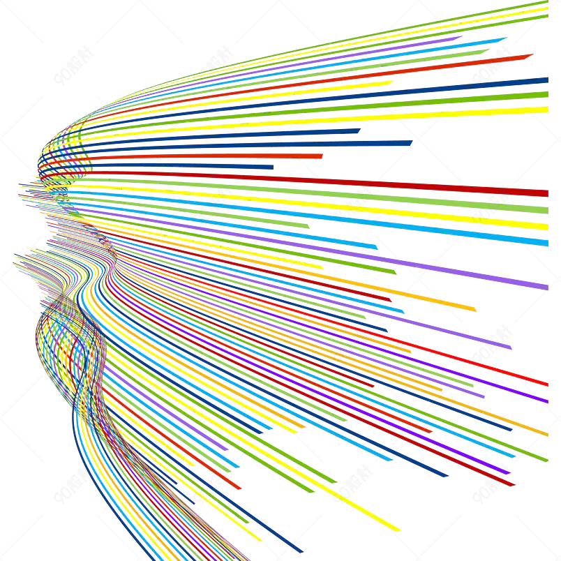 时尚简约炫彩条纹线条几何背景纹理元素设计