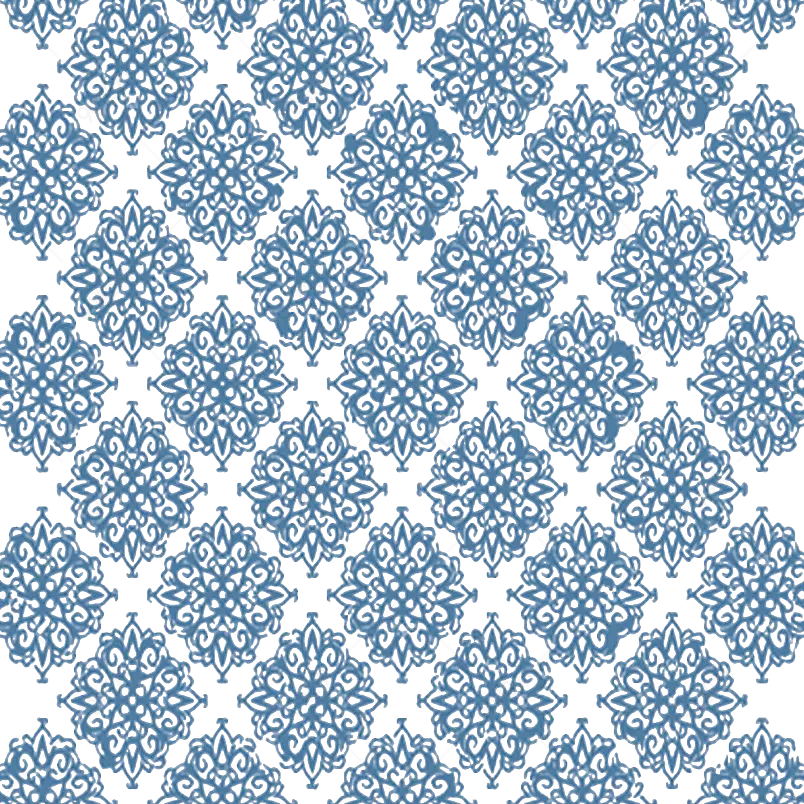 菱形植物花卉花纹底纹免扣元素设计