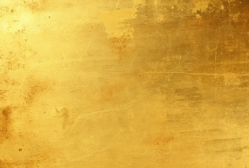 现代化闪亮的黄叶金箔纹理背景