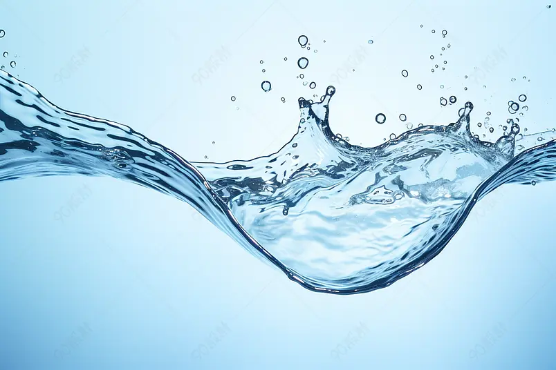 夏季凉爽水背景