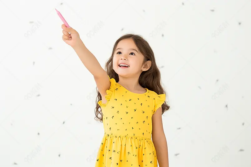 外国儿童画画