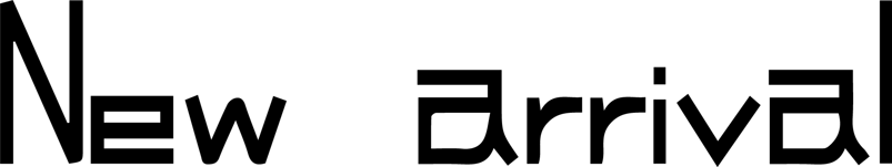 新品上市英文艺术字体