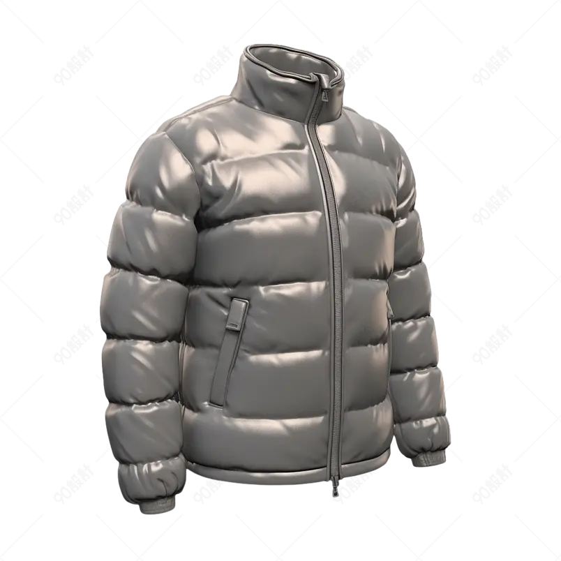 冬季男士温暖的运动羽绒服展示图