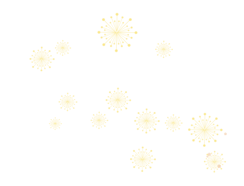 黄色烟花