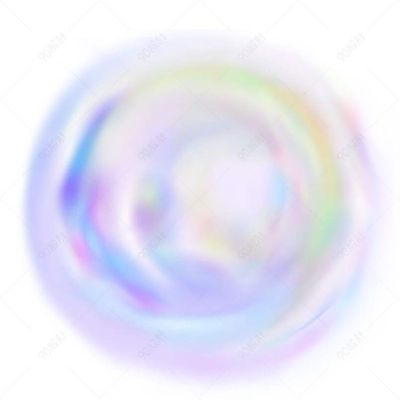 酸性炫彩潮流渐变蒸汽波波普风气泡光效元素