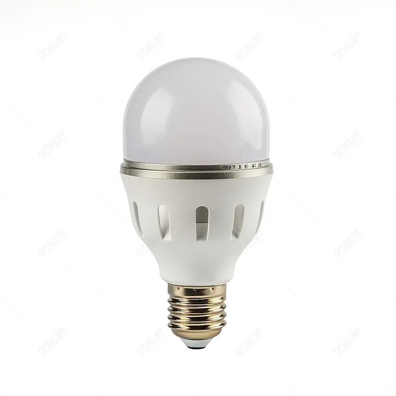 LED灯隔离在白色背景上