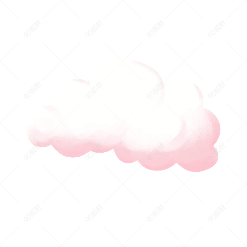 云朵单朵云云彩背景元素免抠一朵云