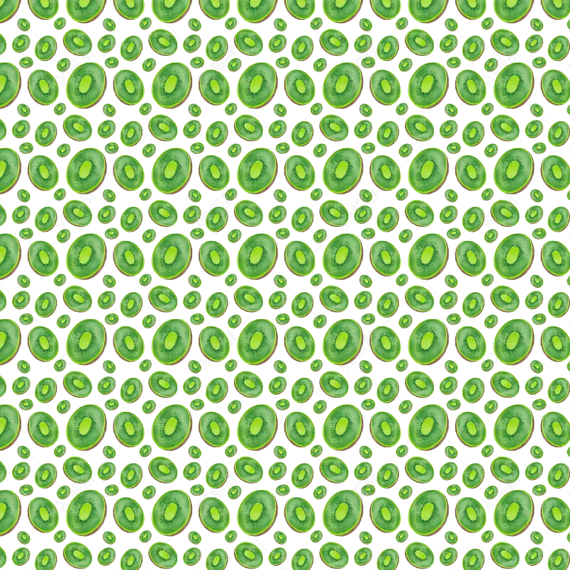 水墨奇异果水果食物瓜果矢量免扣背景元素