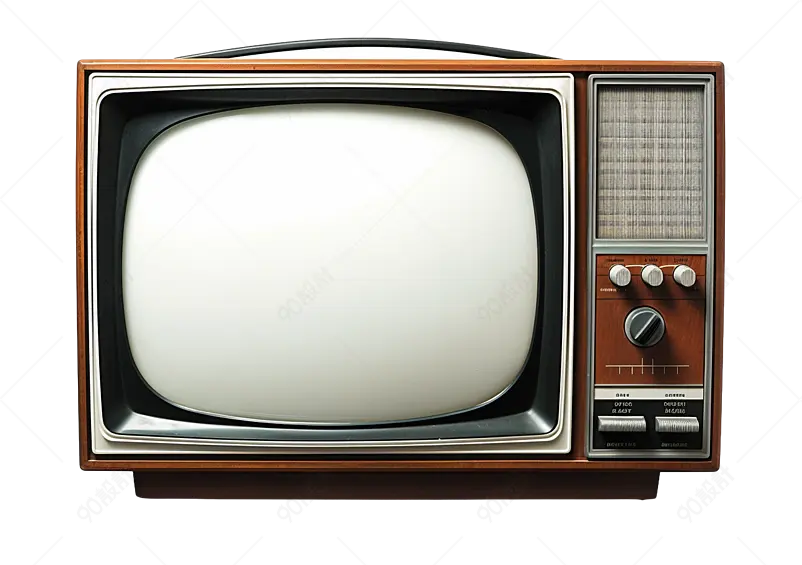 80年代怀旧老式电视机过时老旧