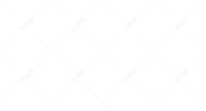 白色数字曲面制作线条抽象技术元素