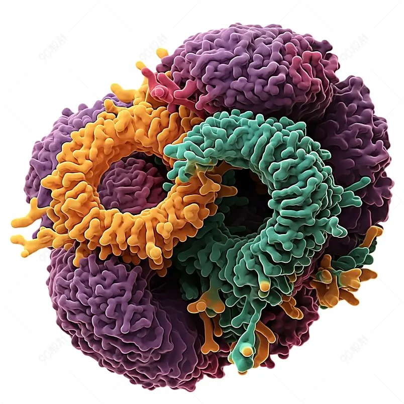 DNA钳与DNA分子络合