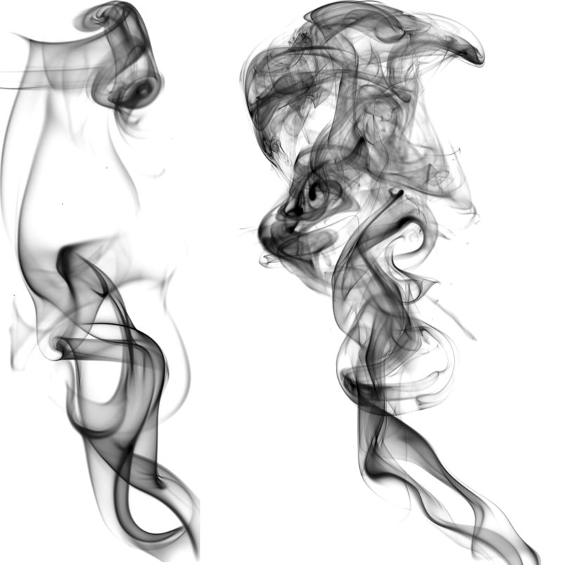 漂浮的灰色烟雾