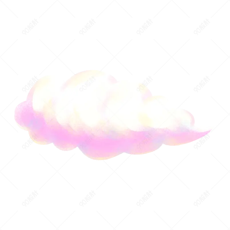 云朵单朵云云彩背景元素免抠一朵云