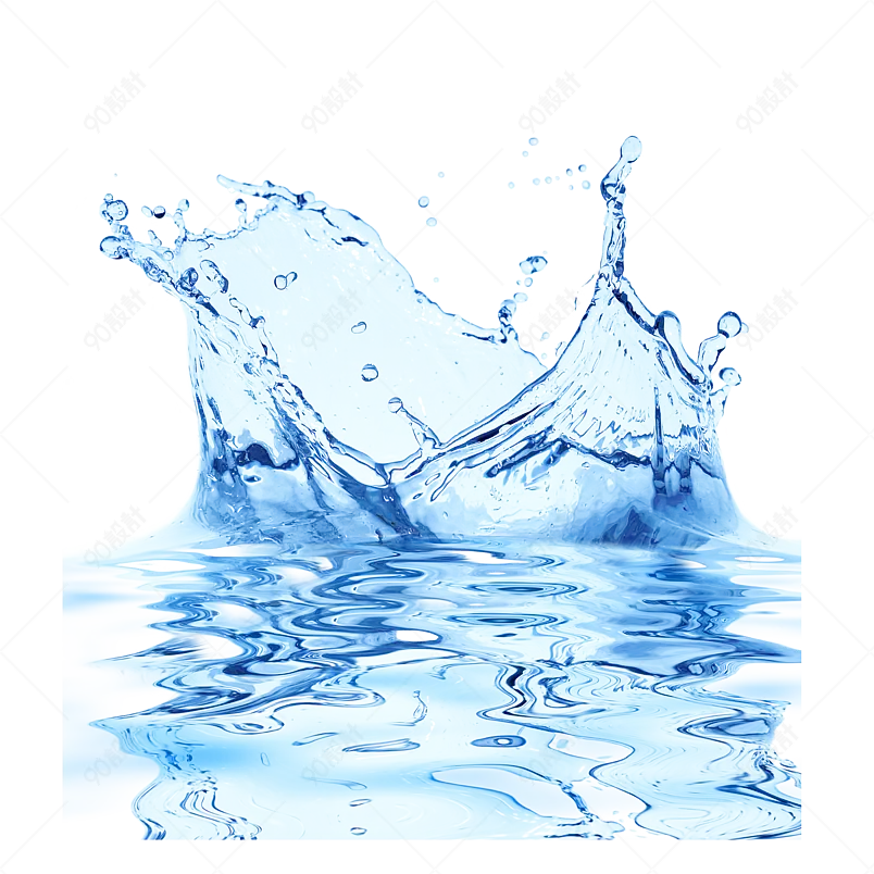 水水纹路水水飞溅滴落飞行清透波光粼粼
