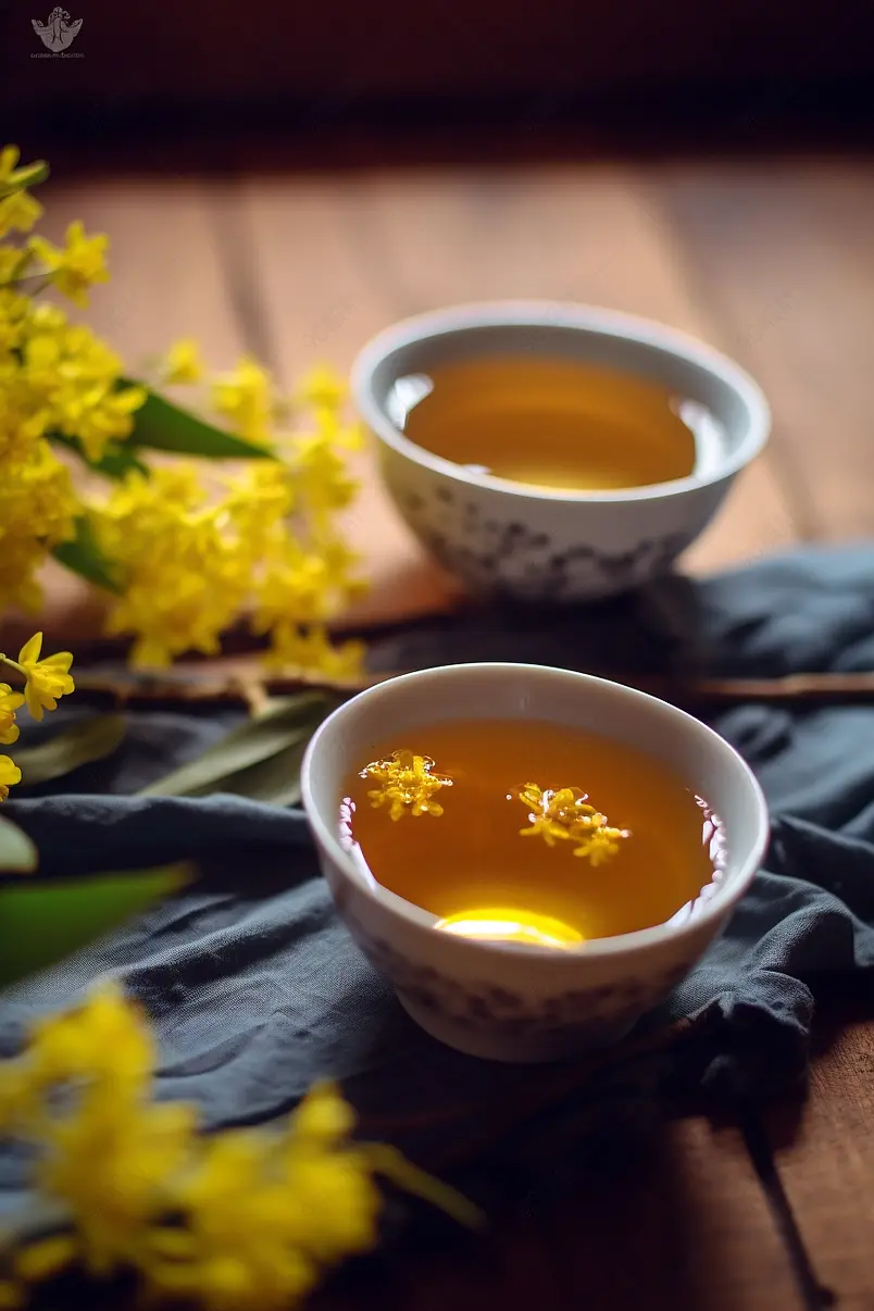 中秋饮品桂花茶