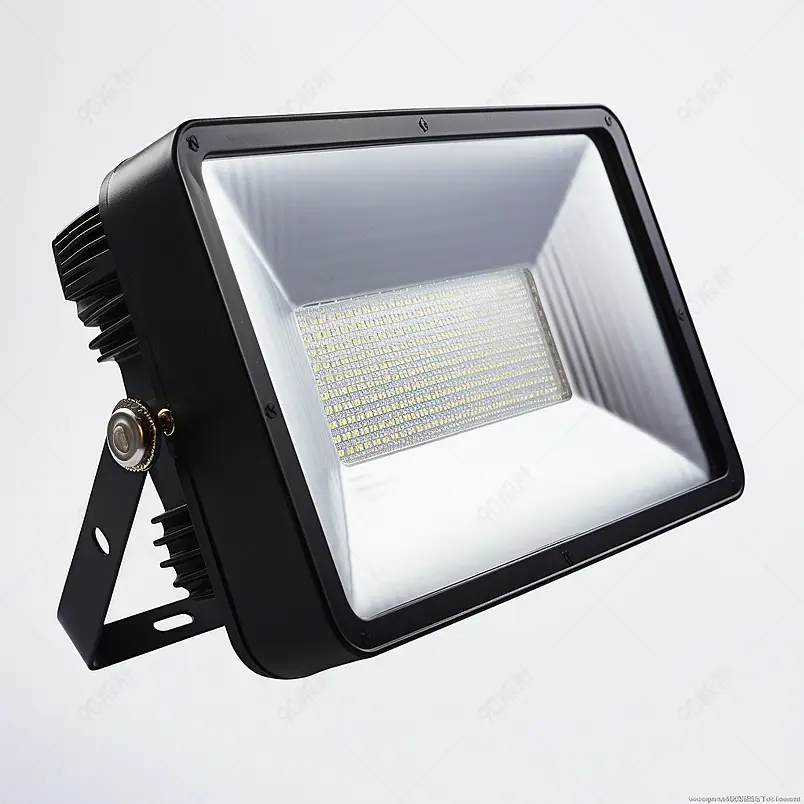 LED灯隔离在白色背景上