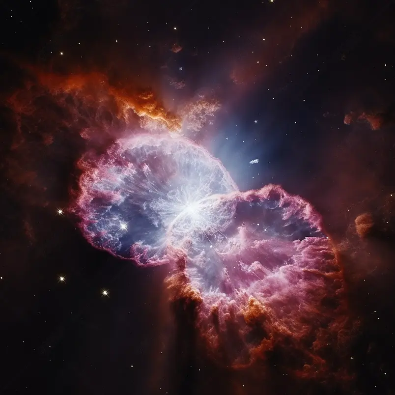 海底座二星系，哈勃图像