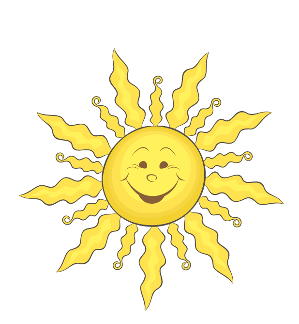 卡通太阳素材