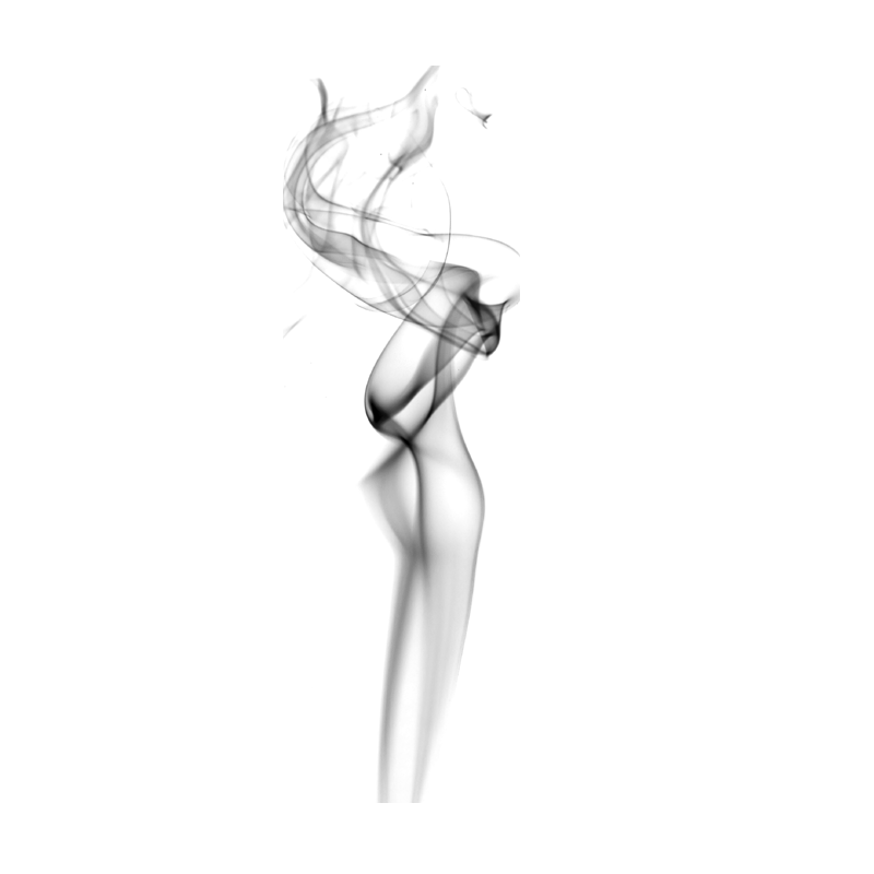 黑色飘渺烟雾