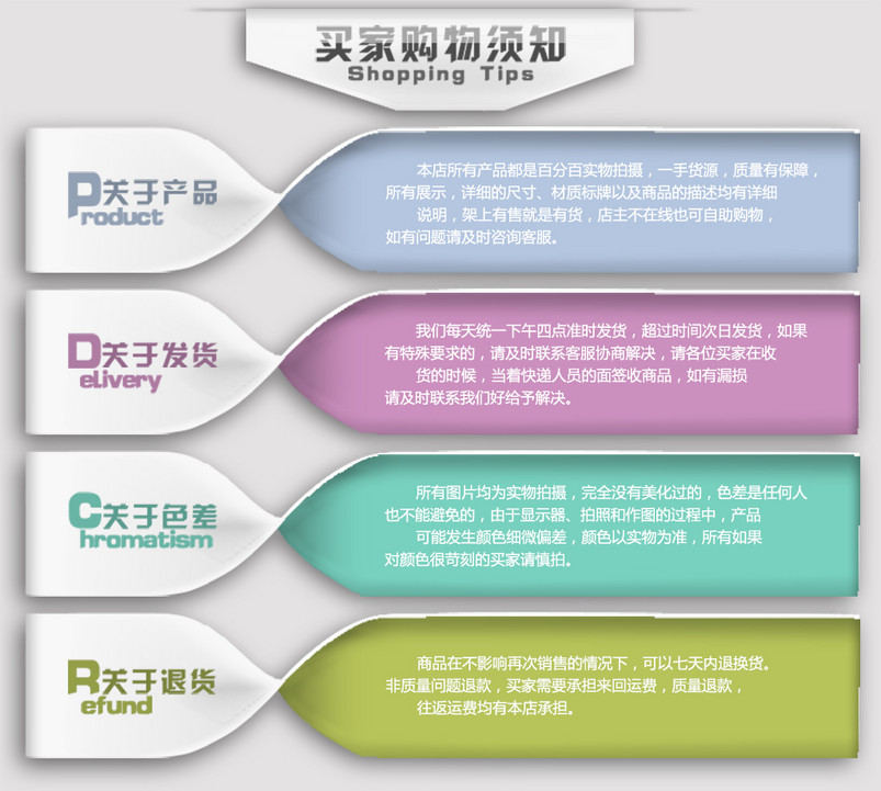 买家购物须知