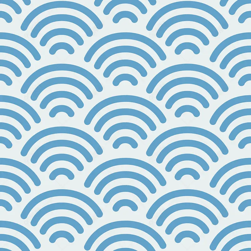 简约信号波浪纹理底纹免扣装饰背景元素