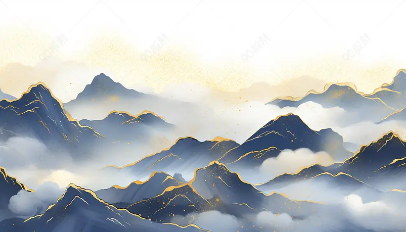 鎏金山水