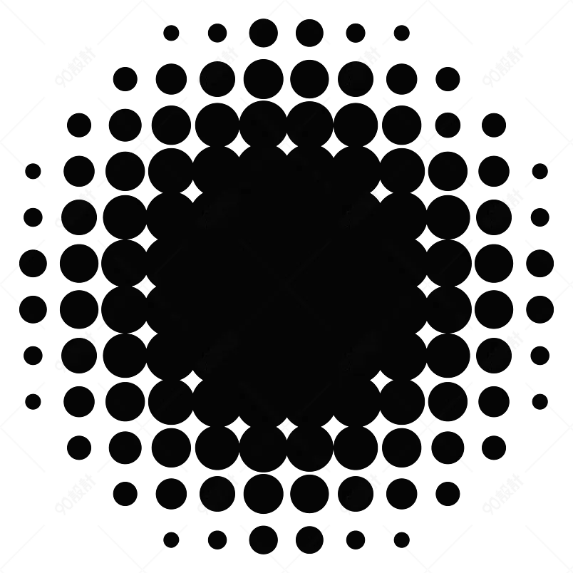 矢量抽象立体几何马赛克免扣元素设计