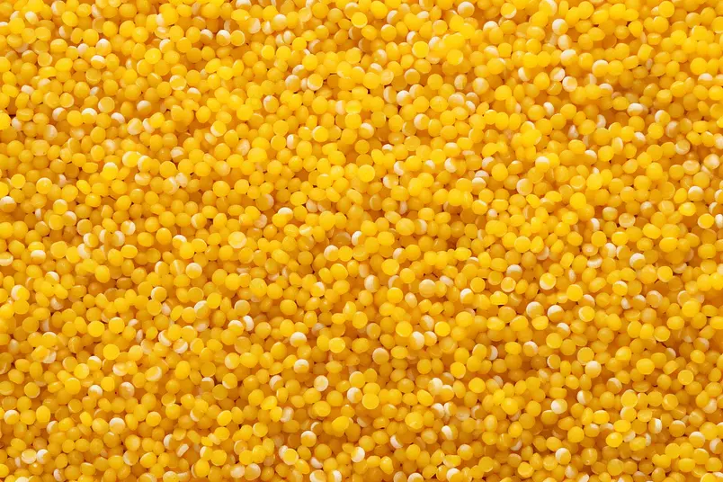 五谷杂粮小米餐饮广告