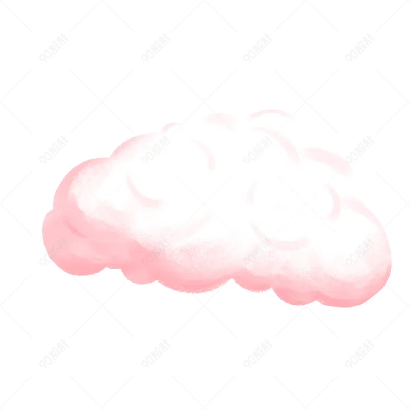 云朵单朵云云彩背景元素免抠一朵云