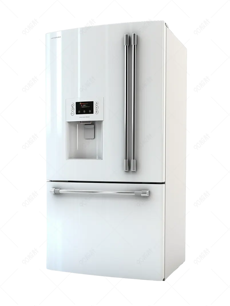 带净水出水功能的多功能冰箱免抠素材图